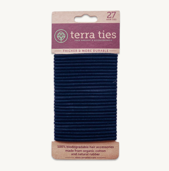 11) Biodegradable Elastic Hair Ties