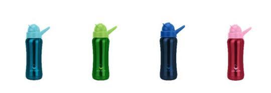 Green Sprouts' recalled Stainless Steel Straw Bottle.