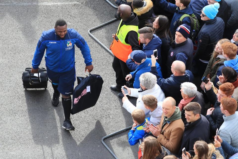 Cherif Traore has won 16 caps for Italy (Gareth Fuller/PA) (PA Archive)