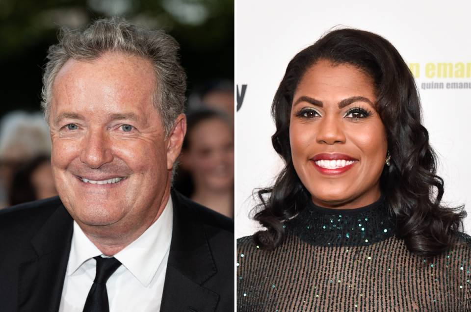 ‘She is one of the most appalling human beings I ever met in my entire life,’ Piers Morgan said of Omarosa Manigault Newman (Getty Images)