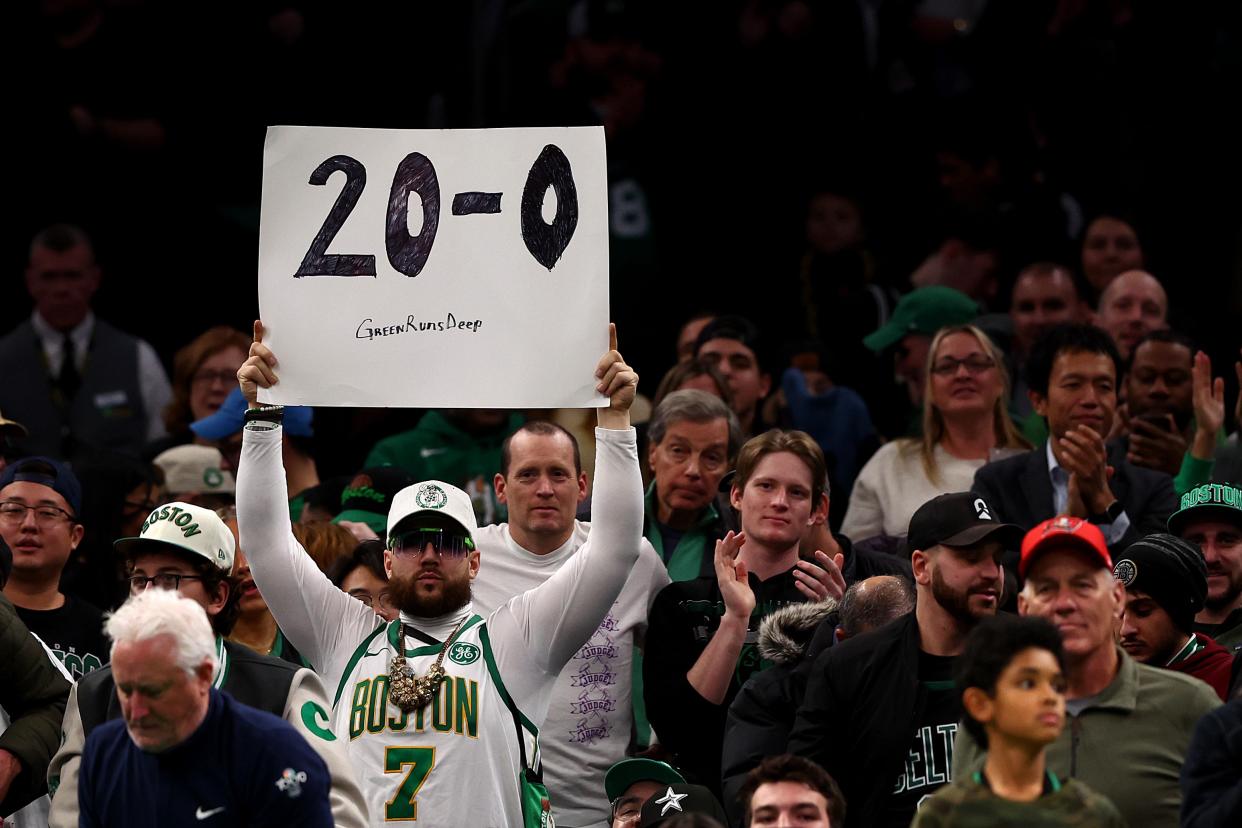 Boston has yet to lose at home this season. (Maddie Meyer/Getty Images)