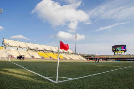 Mar 14, 2015; Columbus, OH, USA; A general view of Mapfre Stadium before the game between the Columbus Crew and the Toronto FC. Mandatory Credit: Trevor Ruszkowski-USA TODAY Sports