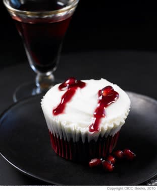 Dracula's Bite Cupcakes