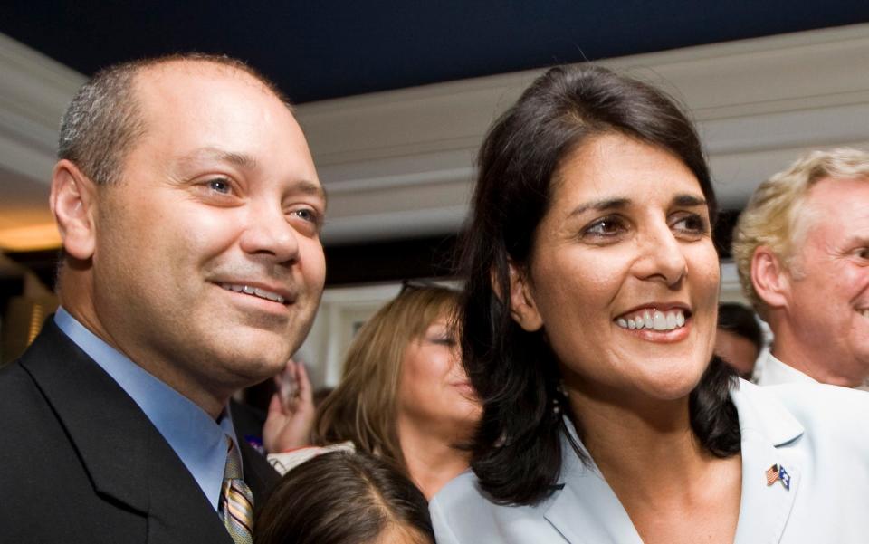 Nikki Haley and her husband Michael met at university in South Carolina