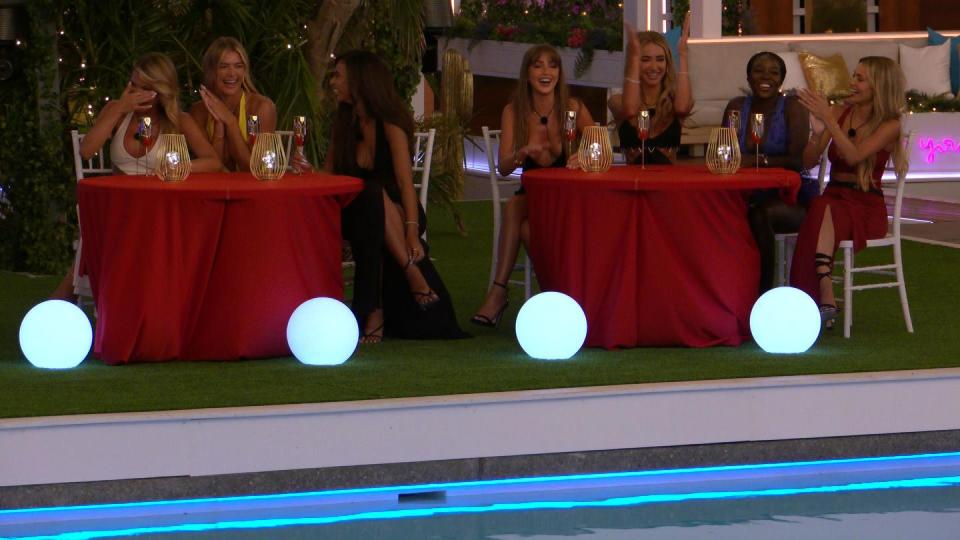 love island pda awards girls