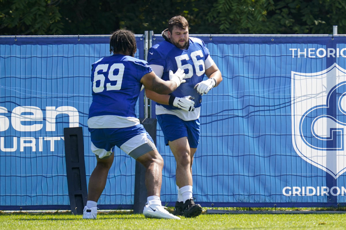 Menacing Colts guard Quenton Nelson wanted words with Bucs punter after  being hit in head with a practice punt