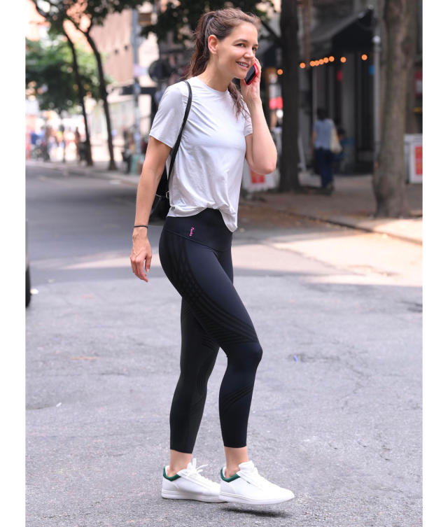 Katie Holmes looks amazing in these body sculpting leggings and