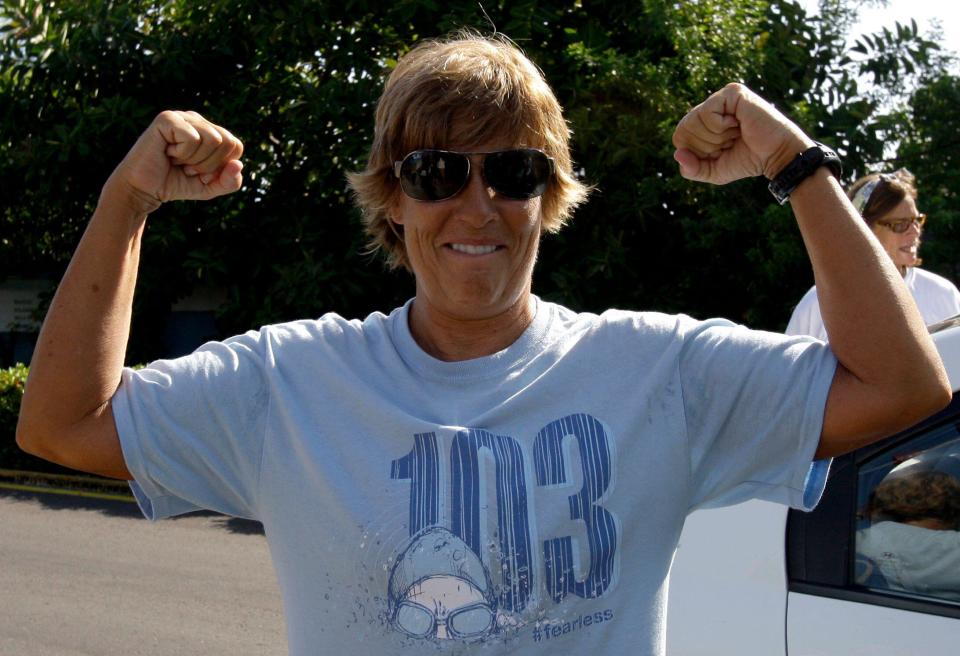 The real Diana Nyad took five attempts to swim from Cuba to Florida. (Alamy)