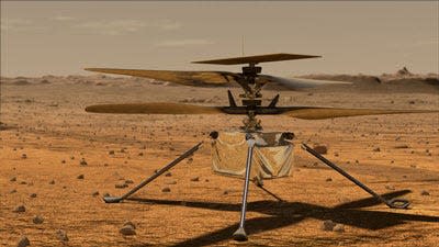 Ingenuity, the small helicopter that hitched a ride with Mars Rover Perseverance in 2021, made its record-breaking 50th flight on April 13.