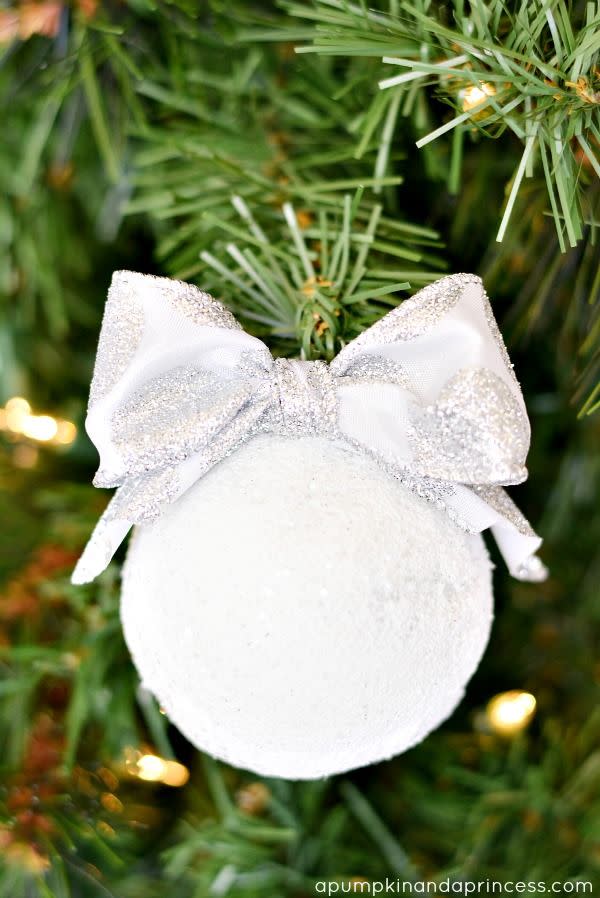 Snowball Ornament