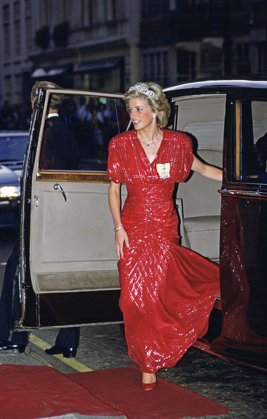 Diana Wearing the Cufff on July 20, 1989 in London, England