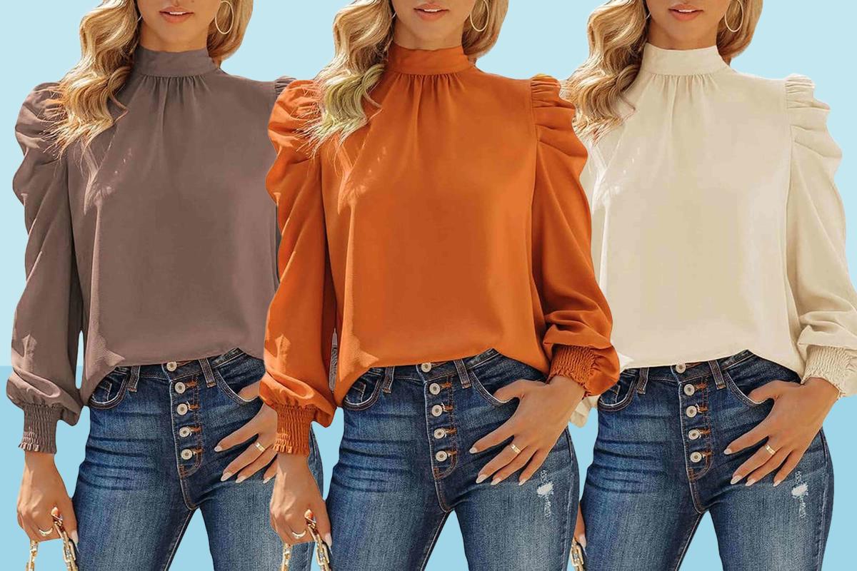 Wow, These Fall Blouses Are Cute and Comfy, and They're Under $50