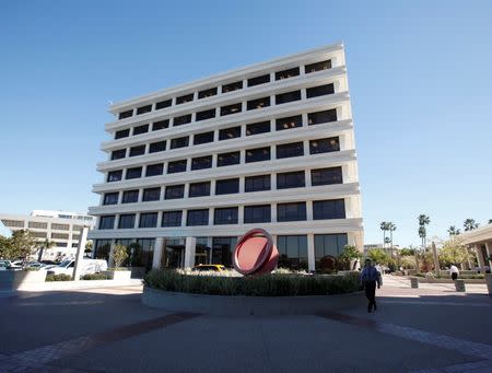 The headquarters of investment firm PIMCO is shown in this photo taken in Newport Beach, California January 26, 2012. REUTERS/Lori Shepler