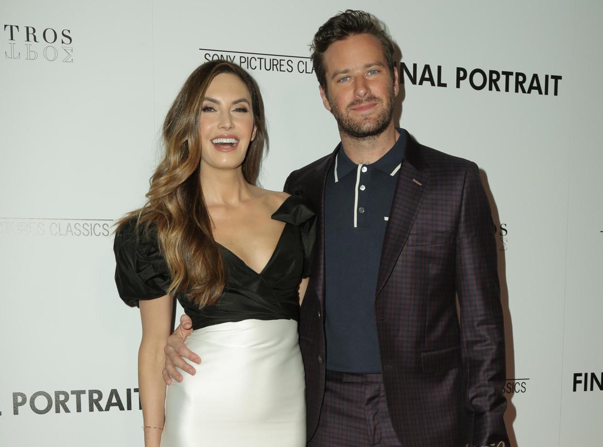 Final Portrait: The couple made their appearance at the screening: Splash News