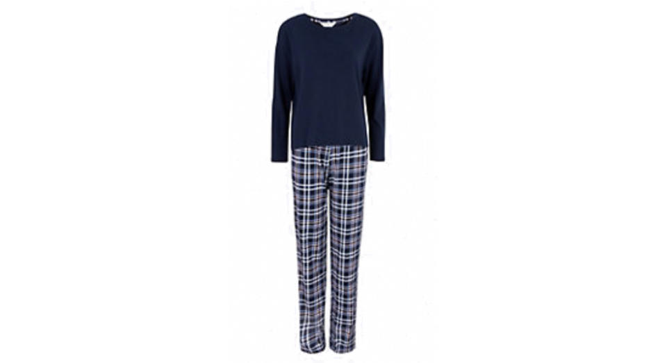 Cotton Checked Pyjama Set