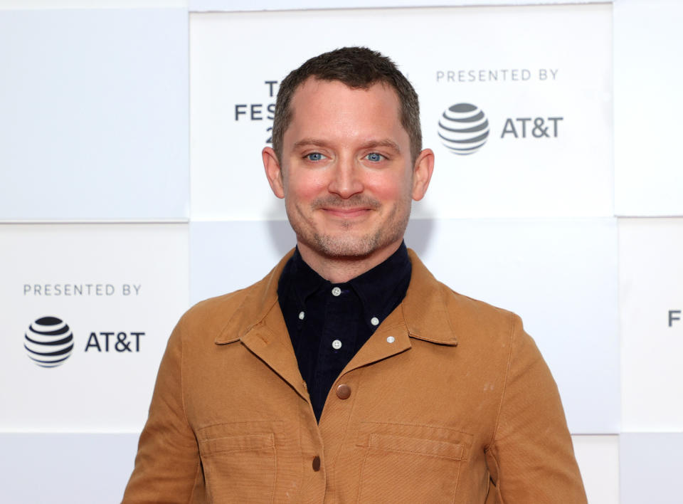 Elijah Wood attends 2021 Tribeca Festival Premiere