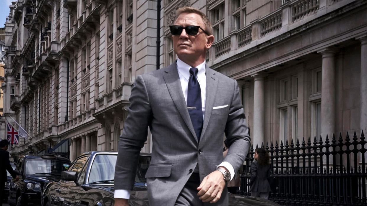  Daniel Craig as James Bond, whose run is at the end of the James Bond movies in order. 