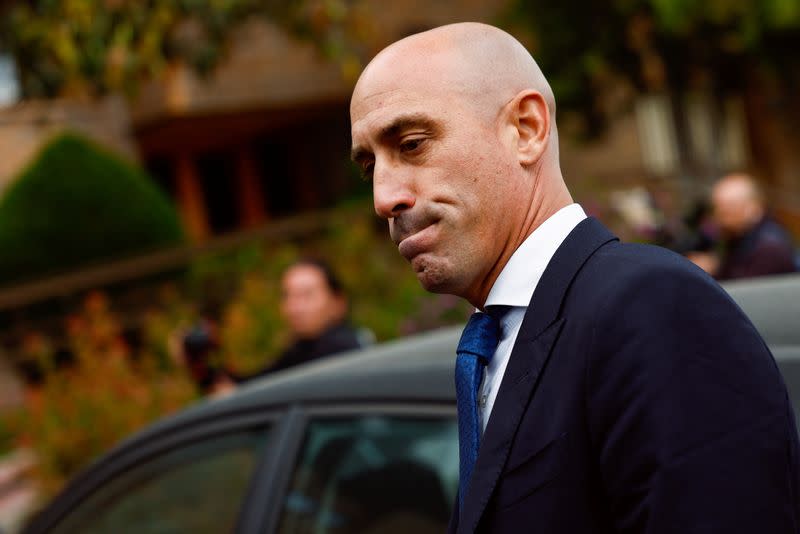 Former president of the Royal Spanish Football Federation Rubiales to testify before a judge in corruption probe at a court in Majadahonda