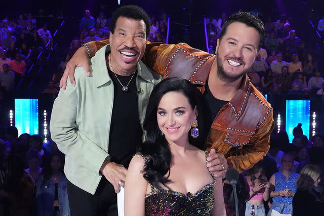 <p>Eric McCandless/ABC via Getty</p> Lionel Richie, Katy Perry, Luke Bryan