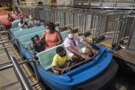 Guests will remain physically distanced while experiencing attractions at Walt Disney World Resort theme parks in Lake Buena Vista, Fla. (Disney/Kent Phillips)