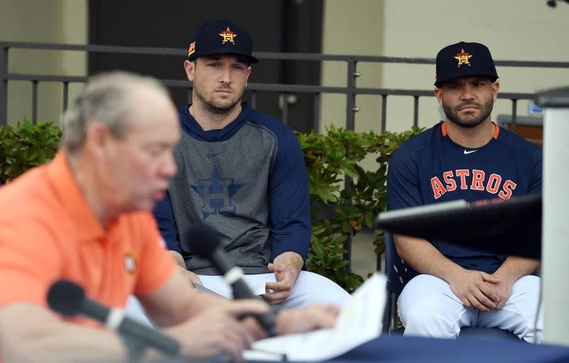 MLB: Houston Astros-Workouts