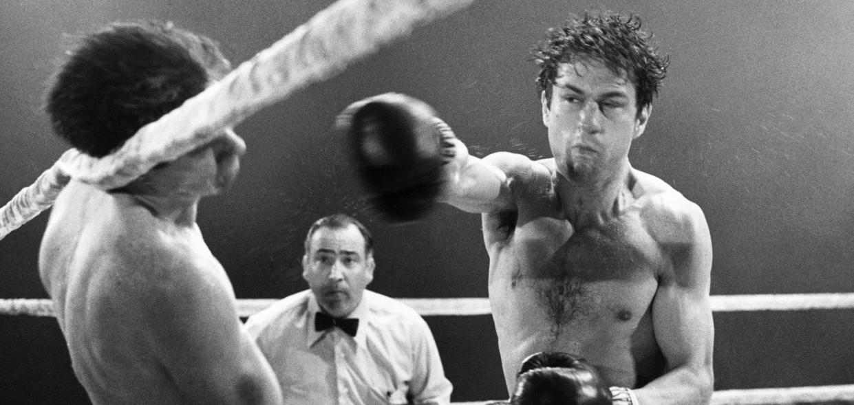 Robert De Niro as Jake LaMotta in 'Raging Bull' (Photo: United Artists/ Courtesy: Everett Collection)