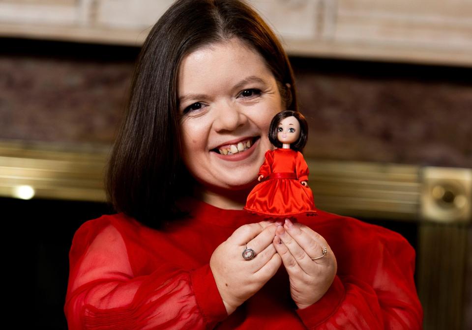 Lottie's Sinéad doll was inspired by Sinéad Burke, a contributing editor to British Vogue.