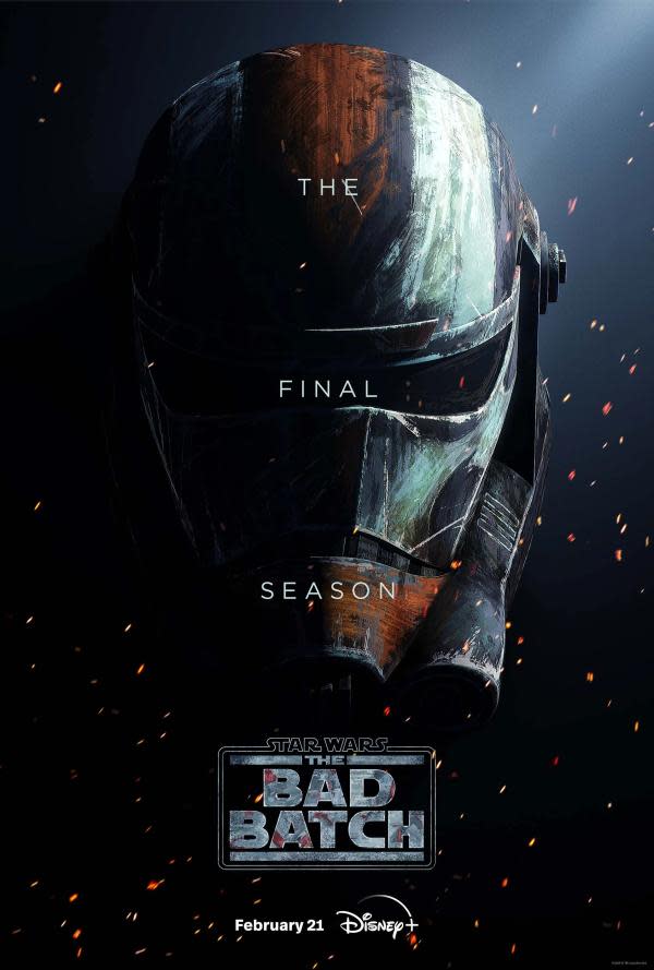 Poster oficial de Star Wars: The Bad Batch temporada 3