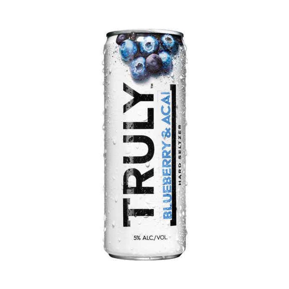 5) Truly Hard Seltzer Blueberry & Acai