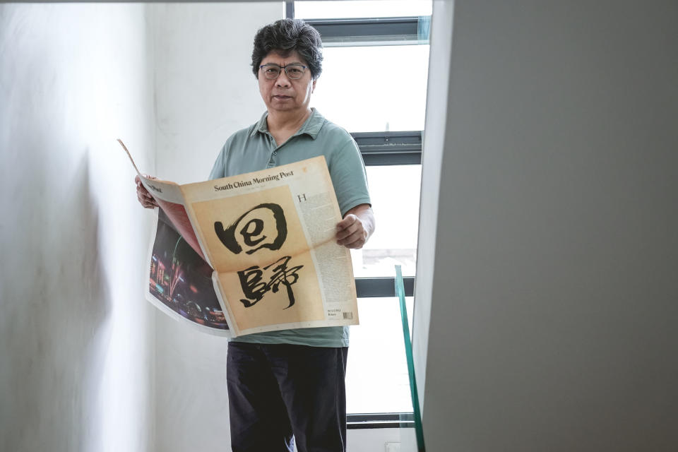入行38年的楊健興見證過回歸前新聞界最自由的時光。
