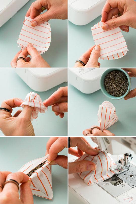 Step-by-step sewing tutorial: How to make lavender bags & juggling