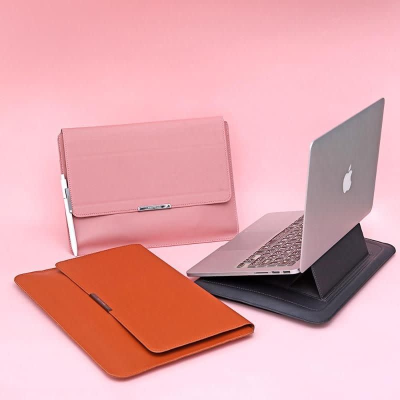 Transformable Vegan Leather Laptop Bag Set