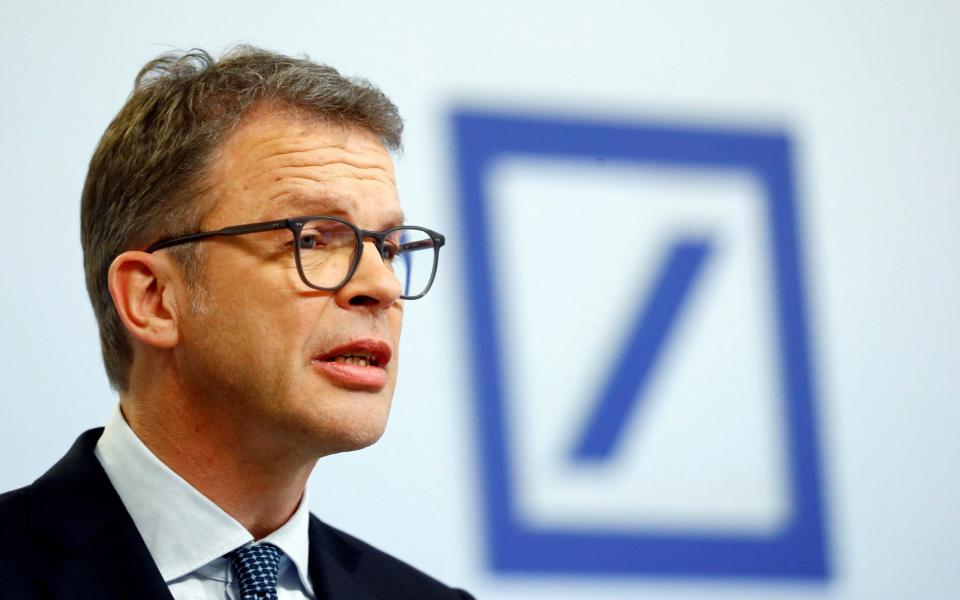 Christian Sewing, CEO of Deutsche Bank AG,