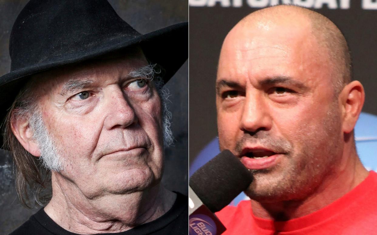 Neil Young and Joe Rogan