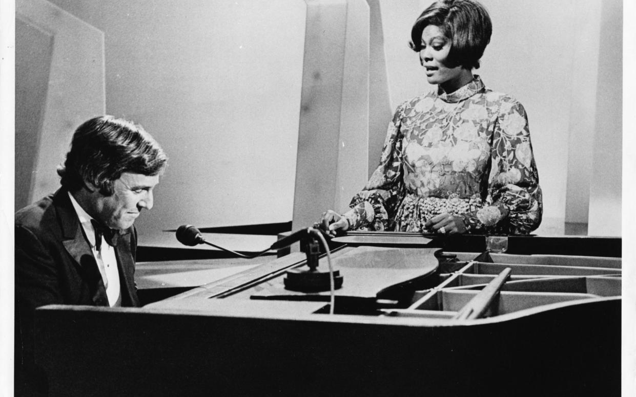 Burt Bacharach and Dionne Warwick in 1971 - Redferns