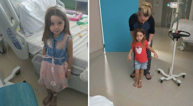 Havana will spend three months at the Brisbane hospital to undergo chemo. Photo: Supplied