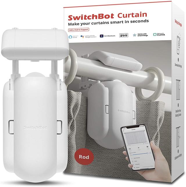 SwitchBot Curtain  Make your curtains smart in seconds 