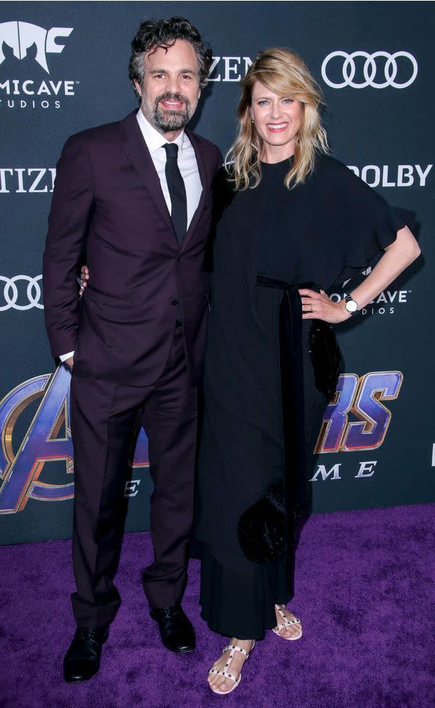 Mark Ruffalo and wife Sunrise Coigney | Matt Baron/Shutterstock