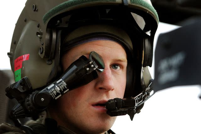 <p>JOHN STILLWELL/POOL/AFP via Getty Images</p> Prince Harry serving in Afghanistan in 2012