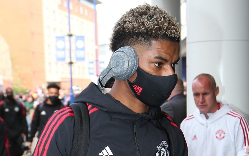 Marcus Rashford is set to return for Man Utd today - GETTY IMAGES