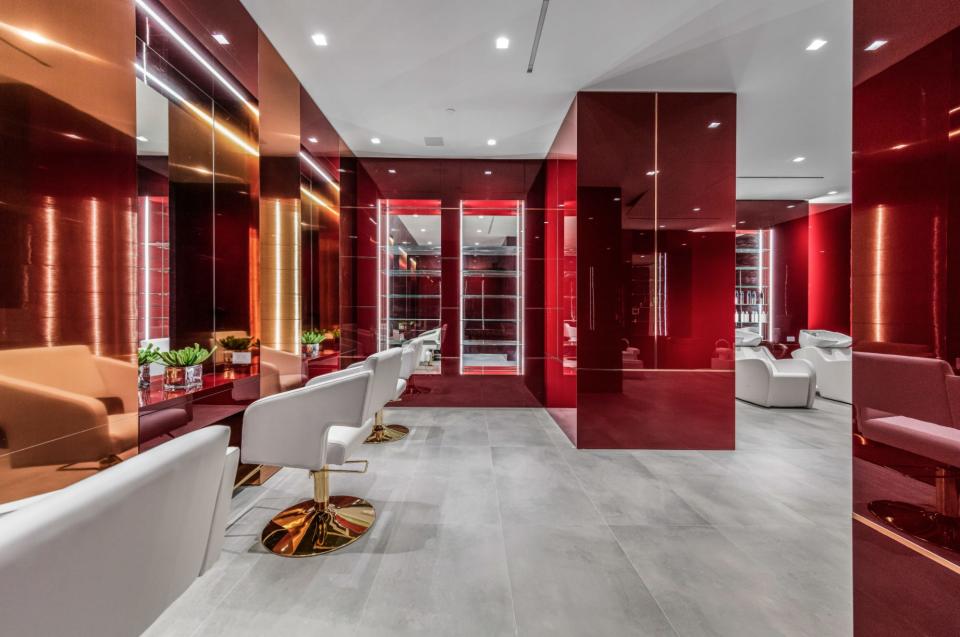 a full-service salon and wellness spa in mansion The One Bel Air
