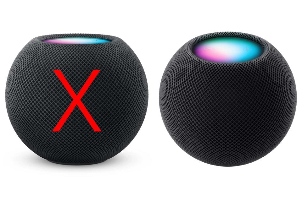 Apple hat den schwarzen HomePod mini durch einen schwarzen HomePod mini ersetzt