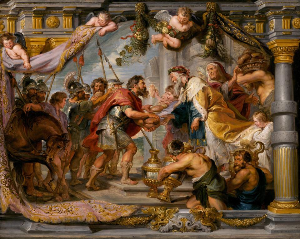 Peter Paul Rubens, "The Meeting of Abraham and Melchizedek"