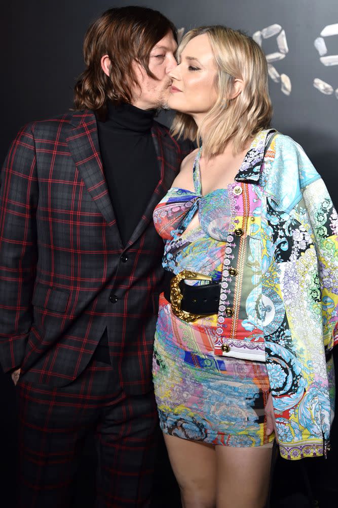 Norman Reedus and Diane Kruger | Stephen Lovekin/WWD/REX/Shutterstock