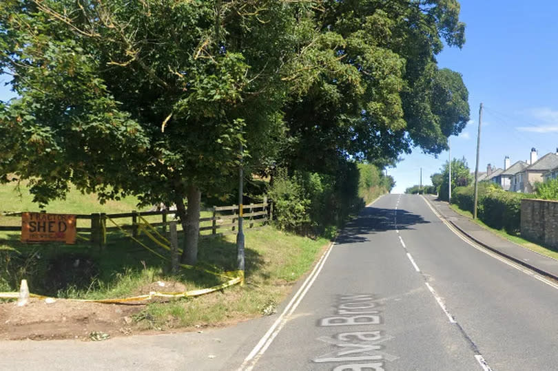 The road closure is in place on Calva Brow in Workington (file photo)