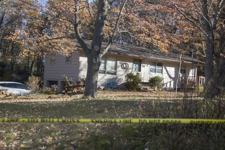 The Closs family house in Barron, Wisconsin, where Patterson allegedly killed Denise and James Closs before abducting Jayme.