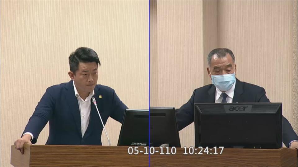 備詢美豬、公費疫苗議題邱國正強硬槓上江啟臣.陳陳柏惟