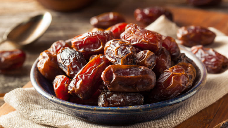 dates in a bowl