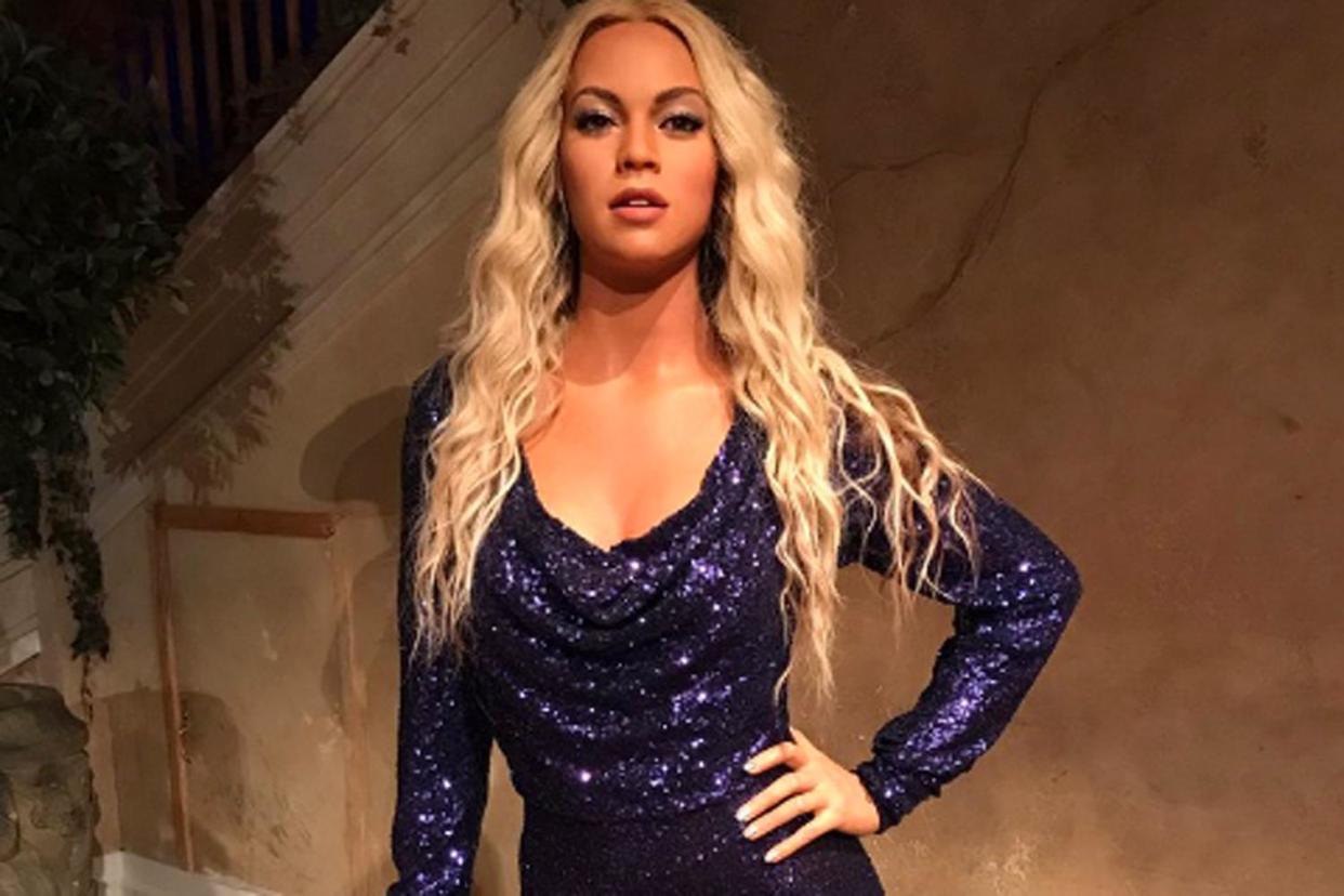 This picture of a Beyonce waxwork has caused a stir online