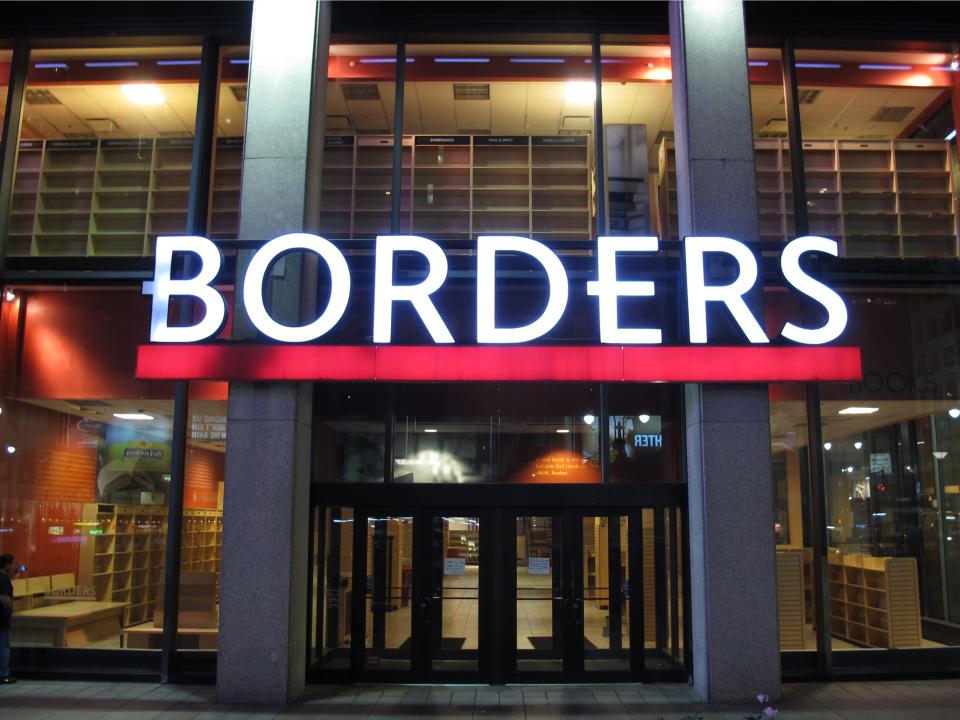 borders store closed